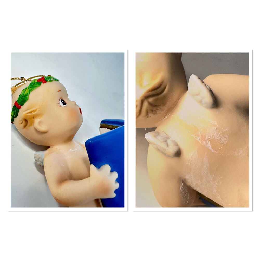 Danbury Mint Kewpie Doll Porcelain Christmas Ornament Collection Vintage READ - Picture 15 of 16